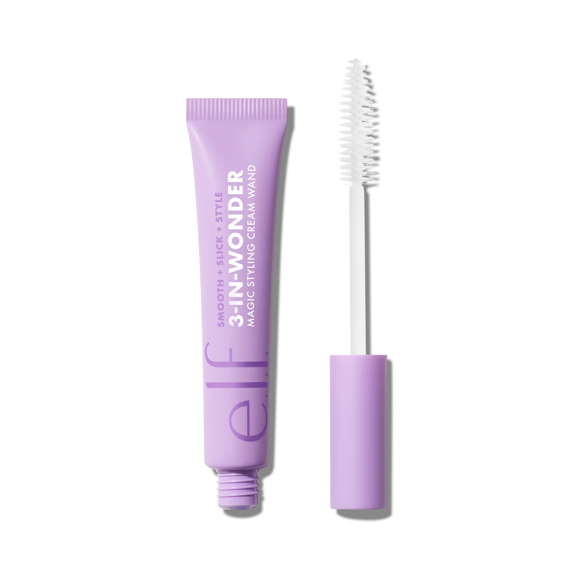 Cepillo Estilizador Antifrizz en Crema e.l.f. 3-in-Wonder Magic Styling Cream Wand – Fijador de Baby Hairs y Peinado Slick